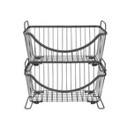 Spectrum Diversified Ashley Petit Panier Empilable Argenté