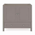 36" Williamsburg Vanity Cabinet Gray - Alaterre Furniture