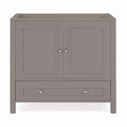 36" Williamsburg Vanity Cabinet Gray - Alaterre Furniture