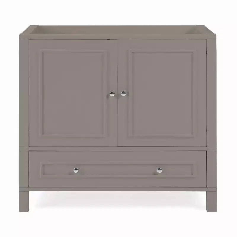 36" Williamsburg Vanity Cabinet Gray - Alaterre Furniture