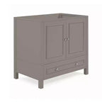 Meuble sous vasque Williamsburg gris 36 po – Alaterre Furniture