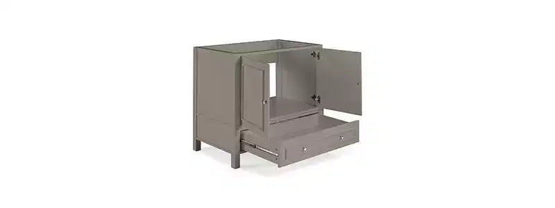 Meuble sous vasque Williamsburg gris 36 po – Alaterre Furniture