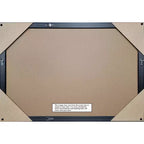 Miroir mural de salle de bain Edwin Wood non biseauté 39 po x 27 po Gris – Amanti Art : Rectangulaire moderne, à fixer au mur
