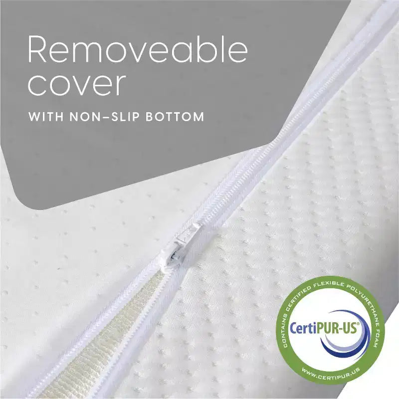 Matelas de remplacement en mousse à mémoire de forme Milliard Premium 4,5 pouces pour canapé-lit