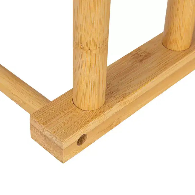 Meuble à chaussures en bambou, naturel
