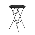Table pliante ronde en plastique hauteur bar Flash Furniture de 79 cm