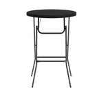 Table pliante ronde en plastique hauteur bar Flash Furniture de 79 cm