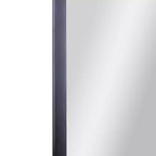 Flash Furniture Finlay Miroir Mural Pivotant en Métal - Grand Miroir de Maquillage d'Appoint pour Salle de Bain