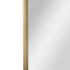Flash Furniture Finlay Miroir Mural Pivotant en Métal - Grand Miroir de Maquillage d'Appoint pour Salle de Bain
