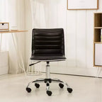 Chaise de bureau Fremo Chromel réglable à vérin pneumatique, noire