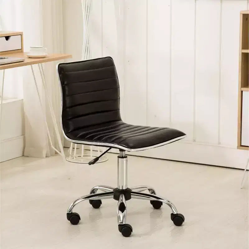 Chaise de bureau Fremo Chromel réglable à vérin pneumatique, noire