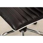 Chaise de bureau Fremo Chromel réglable à vérin pneumatique, noire