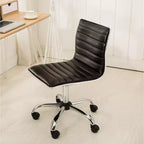 Chaise de bureau Fremo Chromel réglable à vérin pneumatique, noire