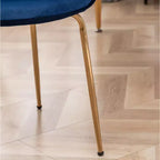 Ensemble de salle à manger 3 pièces contemporain Aufurr, table ronde blanche avec 2 chaises