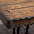 Ensemble de salle à manger 5 pièces Ashford, table à manger avec pieds épingle et 4 chaises, 4 options de couleur