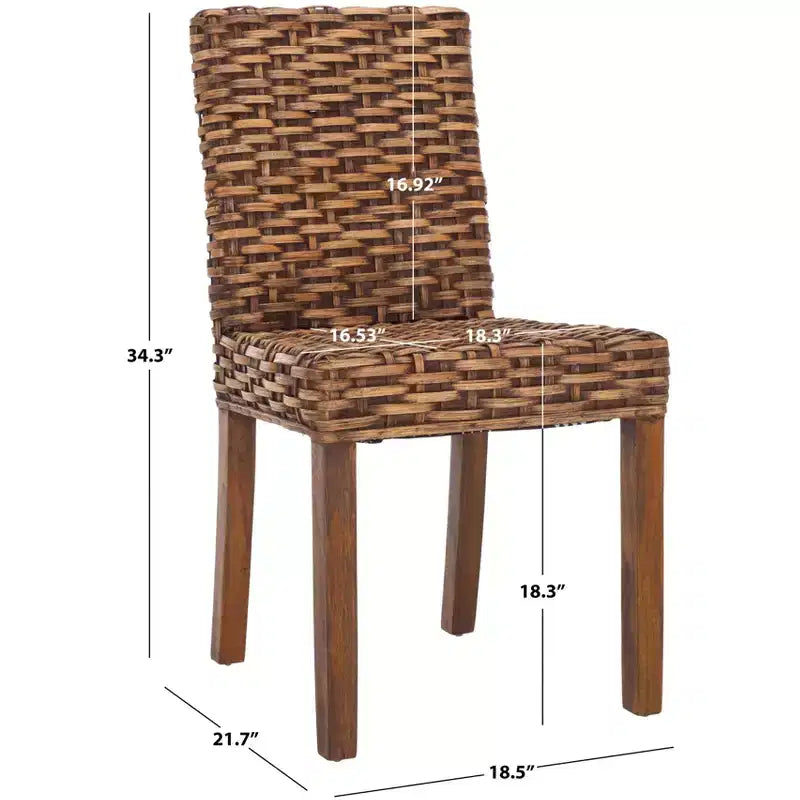 Chaise Grove Side (Lot de 2) - FOX6522 - Safavieh Couture