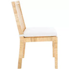Chaise de salle à manger Tojo en rotin avec coussin (Lot de 2) - DCH6502 - Safavieh