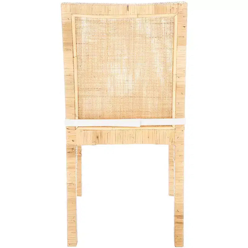 Chaise de salle à manger Tojo en rotin avec coussin (Lot de 2) - DCH6502 - Safavieh
