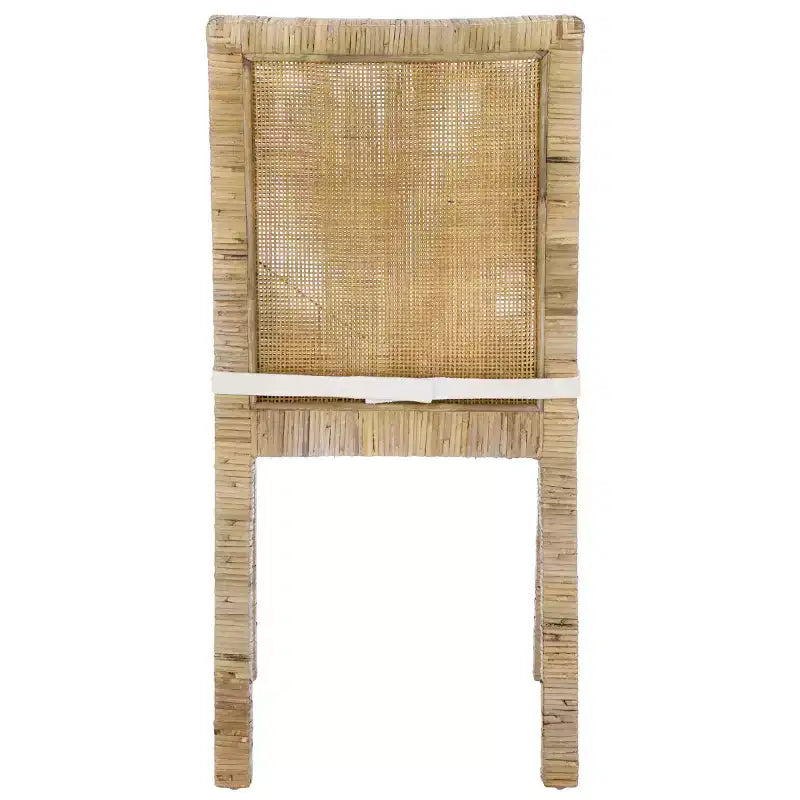 Chaise de salle à manger Tojo en rotin avec coussin (Lot de 2) - DCH6502 - Safavieh