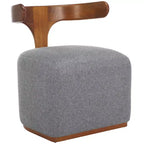 Fauteuil Oreus - ACH3400A - Gris/Noyer - Safavieh