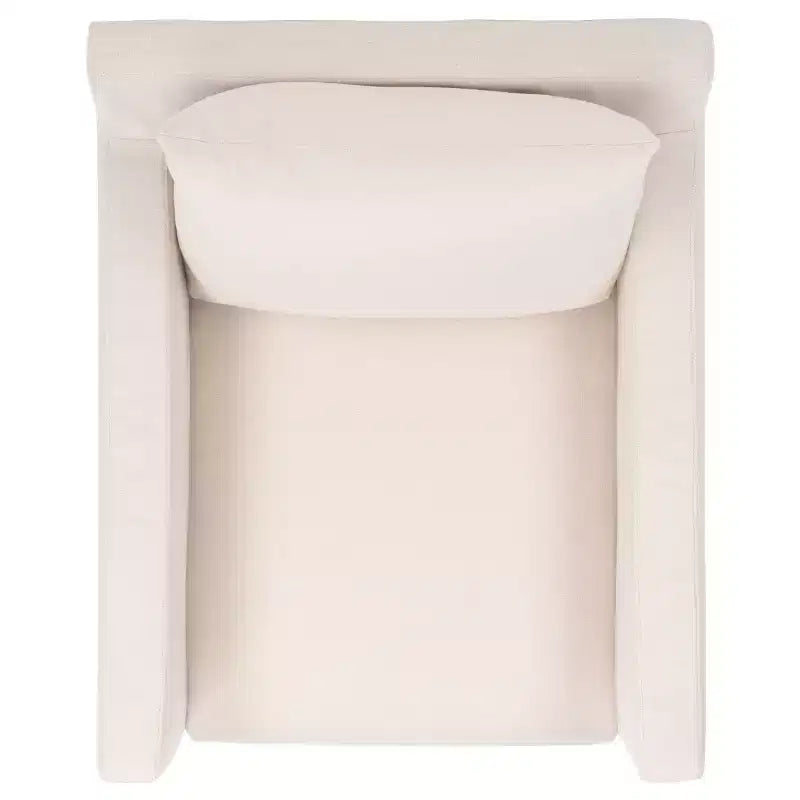 Fauteuil d'appoint pivotant Hadara - ACH4513A - Ivoire - Safavieh