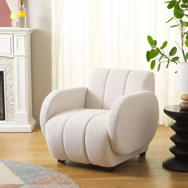 Fauteuil d'appoint Waylen - ACH4516A - Blanc cassé - Safavieh