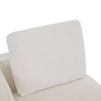 Christopher Knight Home Canapé d'angle en L rembourré Avery avec oreillers, beige/marron