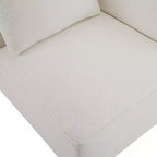 Christopher Knight Home Canapé d'angle en L rembourré Avery avec oreillers, beige/marron