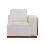 Christopher Knight Home Canapé d'angle en L rembourré Avery avec oreillers, beige/marron