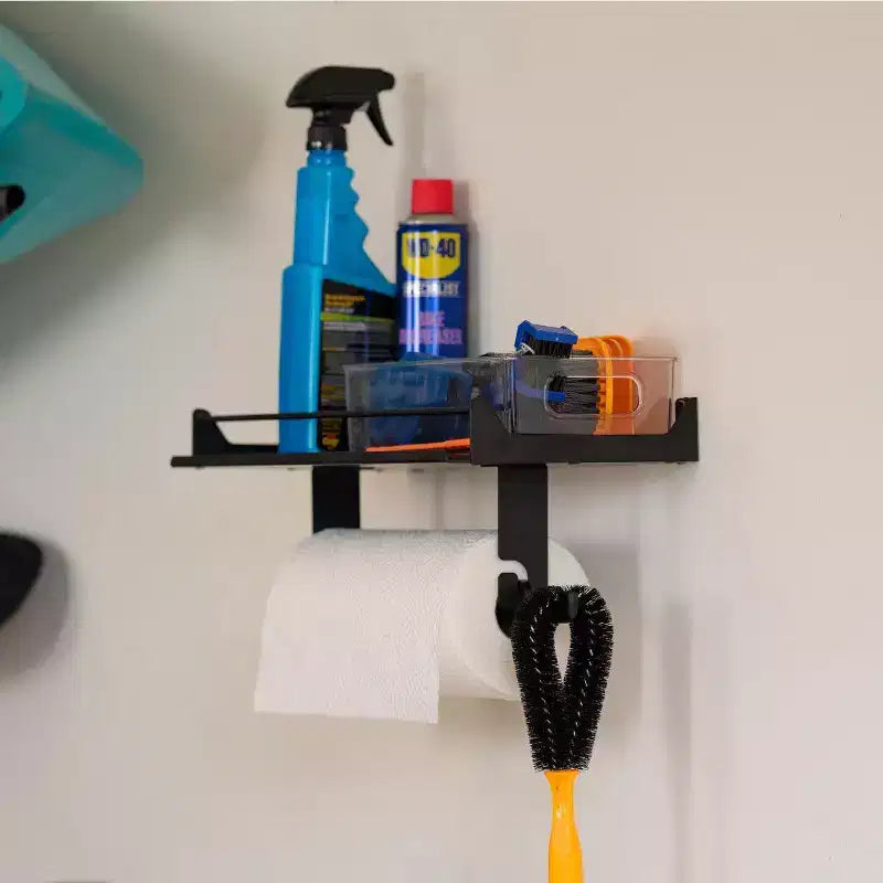 Distributeur d'essuie-tout et étagère murale Quick Clean StoreYourBoard