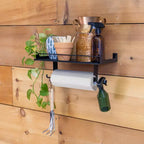 Distributeur d'essuie-tout et étagère murale Quick Clean StoreYourBoard