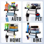 Distributeur d'essuie-tout et étagère murale Quick Clean StoreYourBoard