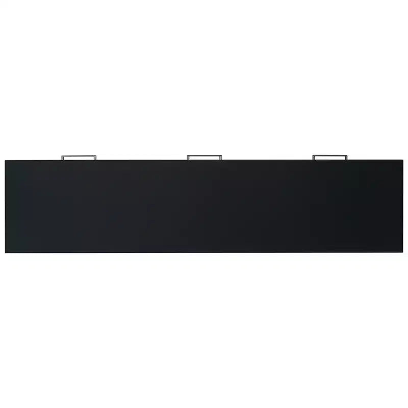 Console d'entrée contemporaine Whisen à 3 tiroirs, table d'appoint de canapé avec une étagère ouverte