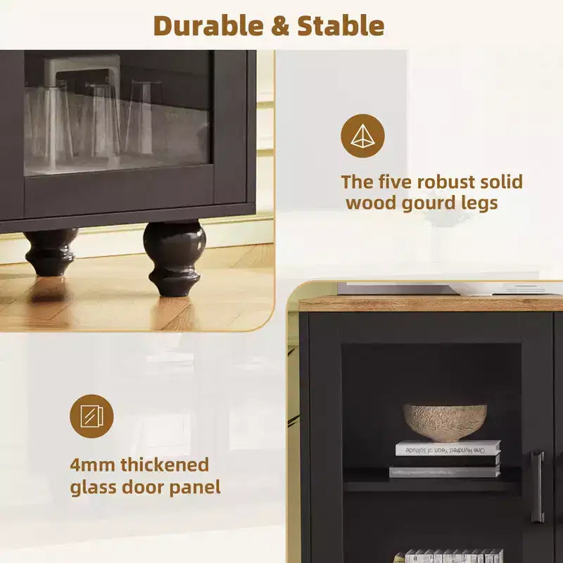 Meuble TV moderne pour téléviseurs jusqu'à 70 pouces, centre de divertissement avec meuble de rangement, console multimédia avec étagères réglables pour salon et chambre à coucher.