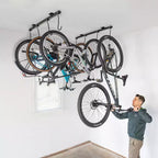 Plafond Teal Triangle G-Bike | Système de Rangement de Plafond Ajustable | Peut Contenir Jusqu'à 8 Vélos