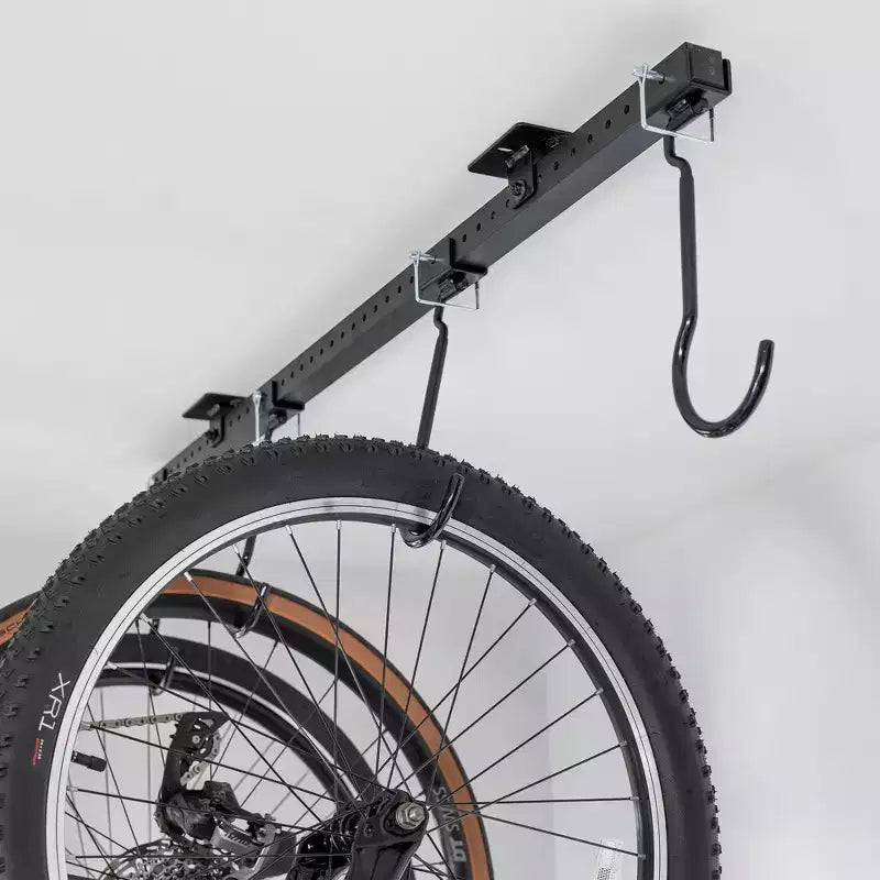 Plafond Teal Triangle G-Bike | Système de Rangement de Plafond Ajustable | Peut Contenir Jusqu'à 8 Vélos