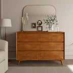 Commode Nanni à 6 tiroirs avec pieds réglables | ART OF LIVING DESIGNS-ACORN