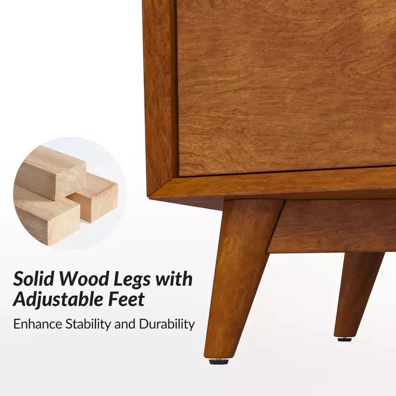 Commode Nanni à 6 tiroirs avec pieds réglables | ART OF LIVING DESIGNS-ACORN