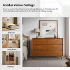Commode Nanni à 6 tiroirs avec pieds réglables | ART OF LIVING DESIGNS-ACORN
