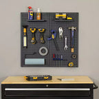 StoreYourBoard 34 x 32 Panneau perforé Pristine | 13 accessoires