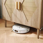 Buffet Whizmax avec Rangement, Meuble de Rangement avec 2 Portes en Rotin, Buffet, Armoire d'Appoint pour Salon, Entrée, Naturel