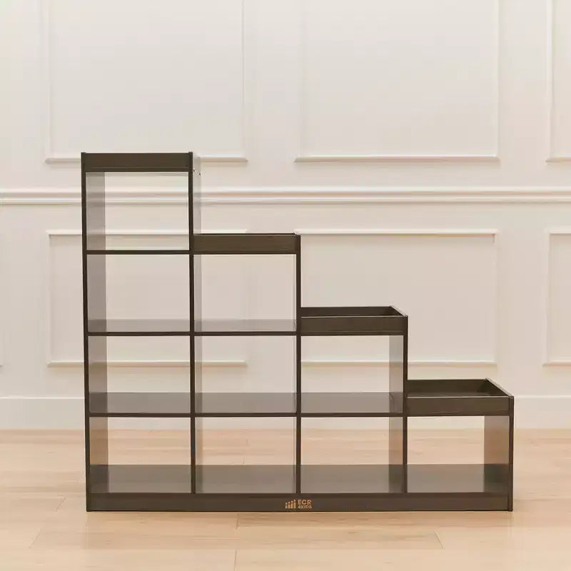 ECR4Kids 4-3-2-1 Organiseur de rangement cubique double face, Meuble de classe