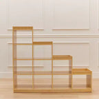 ECR4Kids 4-3-2-1 Organiseur de rangement cubique double face, Meuble de classe