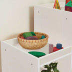 ECR4Kids 4-3-2-1 Organiseur de rangement cubique double face, Meuble de classe