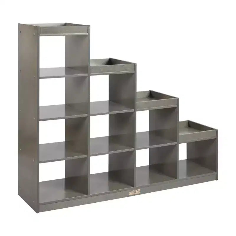 ECR4Kids 4-3-2-1 Double-Sided Cube Storage Organizer, Classroom Furniture