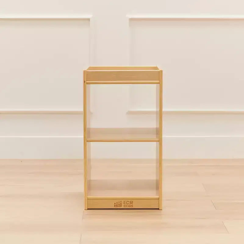 Meuble de rangement vertical double face à 2 compartiments ECR4Kids, mobilier de classe