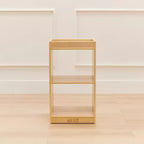 Meuble de rangement vertical double face à 2 compartiments ECR4Kids, mobilier de classe