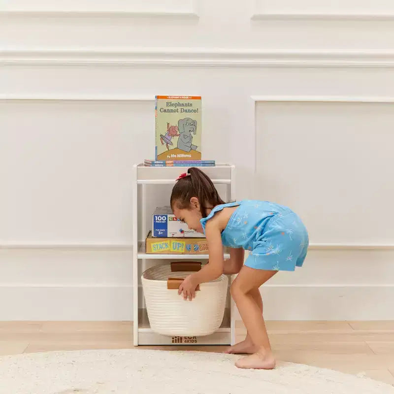 Meuble de rangement vertical double face à 2 compartiments ECR4Kids, mobilier de classe