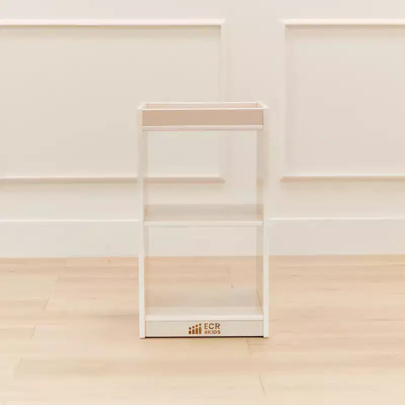 Meuble de rangement vertical double face à 2 compartiments ECR4Kids, mobilier de classe
