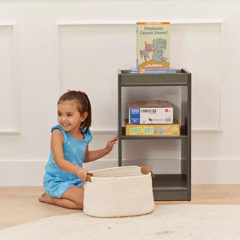 Meuble de rangement vertical double face à 2 compartiments ECR4Kids, mobilier de classe
